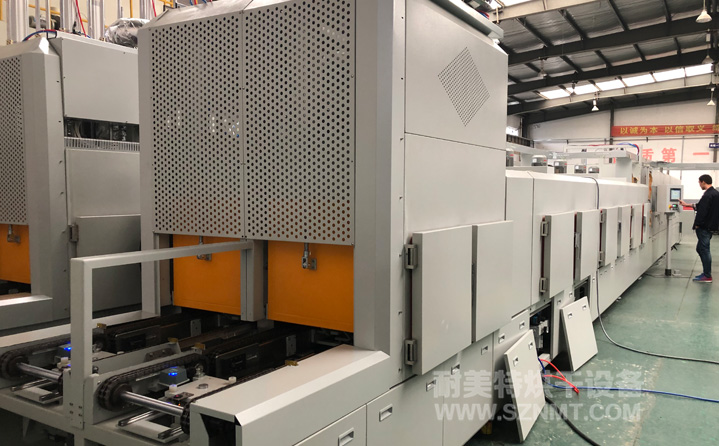 新能源汽車(chē)驅(qū)動(dòng)電機(jī)加熱冷卻隧道爐烘干線(xiàn)